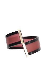Emporio Armani | Red Resin Bracelet | Lyst