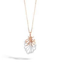 John Hardy | Pink Classic Chain Medium Drop Pendant | Lyst