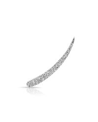 Anne Sisteron - 14kt White Gold Diamond Karma Ear Climber - Lyst