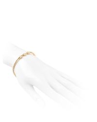 Hulchi Belluni | Metallic Gold Bracelet With Diamonds | Lyst