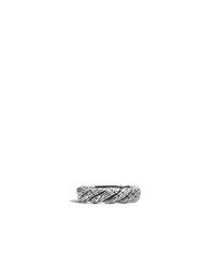 John Hardy | Metallic Flat Twisted Chain Ring | Lyst