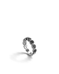 John Hardy | Metallic Dot Slim Ring | Lyst