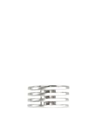 Philippe Audibert | Metallic Tubular Cutout Ring | Lyst