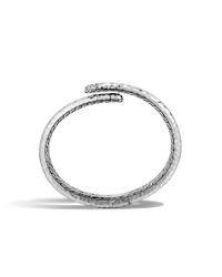 John Hardy | Metallic Classic Chain Slim Kick Cuff | Lyst
