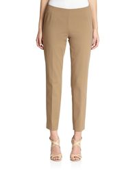 Lafayette 148 New York | Brown Stanton Bi-stretch Pants | Lyst