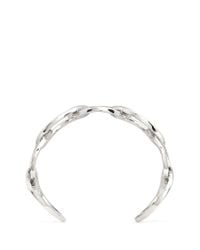 Philippe Audibert | Metallic 'columbus' Cutout Chain Link Cuff | Lyst