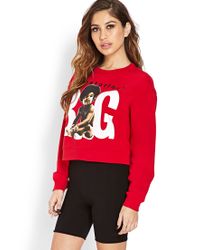 forever 21 red sweatshirt