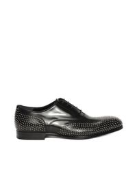 Alexander McQueen | Black Oxford Lace Up for Men | Lyst