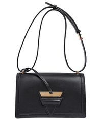Loewe | Black Barcelona 24 Box Leather Shoulder Bag | Lyst