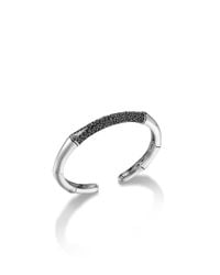 John Hardy | Black Bamboo Kick Cuff | Lyst