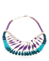Ziio | Blue Jungle Necklace | Lyst