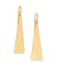 Stephanie Kantis | Metallic Hammered Song Earrings | Lyst