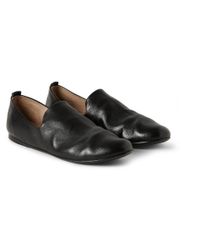 Marsèll | Black Texturedleather Loafers for Men | Lyst