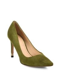Tory Burch | Greenwich Suede Pumps | Lyst