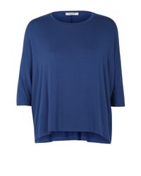 Dorothee Schumacher | Blue Spotted O-neck 3/4 | Lyst