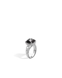 John Hardy | Black Legends Naga Medium Round Ring | Lyst