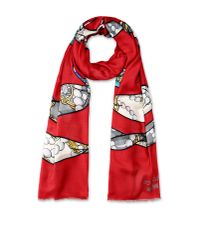Boutique Moschino | Black Stole | Lyst