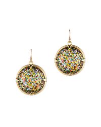 Lulu Frost - Metallic Audrey Drop Earring - Lyst