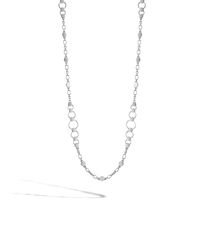 John Hardy | Metallic Dot Link Necklace | Lyst