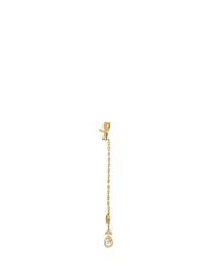 Yvonne Léon | Metallic Diamond Chain Earring | Lyst