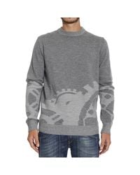 Frankie Morello | Gray Sweater for Men | Lyst