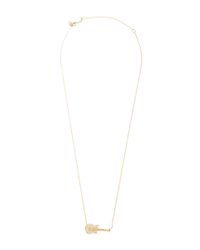 Sydney Evan | Metallic Diamond Pave Guitar Necklace | Lyst