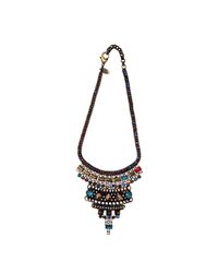 Iosselliani | Multicolor Crystal Necklace | Lyst