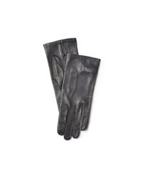 Pink Pony | Black Hand-stitched Nappa Gloves | Lyst