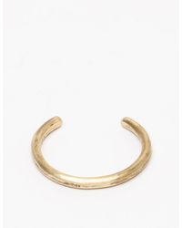 Cause and Effect | Metallic Brass Bar Cuff for Men | Lyst