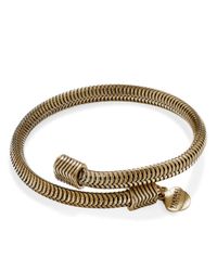 ALEX AND ANI | Gold Vintage 66 Drift Wrap Bracelet | Lyst
