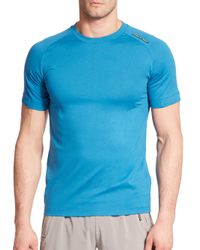 Porsche Design | Blue Core Cotton Tee for Men | Lyst