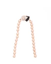 Rarities | Black Trifari Pearl Necklace | Lyst