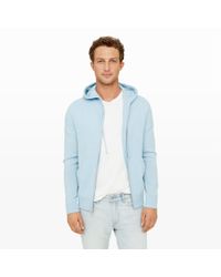 Club Monaco | Blue Cashmere Hoodie for Men | Lyst