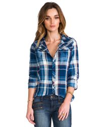 Lyst - G-Star Raw Tailor Check Plaid Shirt in Blue in Blue