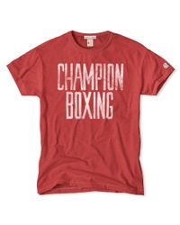 Todd Snyder - Red Champion Boxing T-shirt for Men - Lyst
