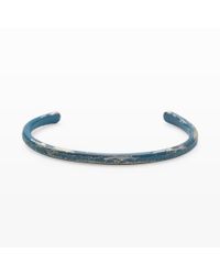 Club Monaco | Blue Cause & Effect Painted Cuff for Men | Lyst
