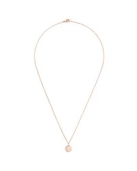 Pamela Love | Metallic 'moon Phase' Diamond Pavé 18k Rose Gold Necklace | Lyst