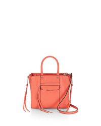 Rebecca Minkoff | Pink Side Zip M.a.b. Tote Mini | Lyst