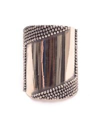 Anndra Neen | Metallic Silver Mirror Cuff | Lyst