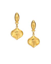 Gurhan | Metallic Clove 24k Yellow Gold Cielo Drop Earrings | Lyst
