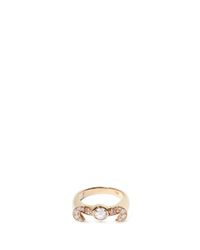Pamela Love | Metallic 'luna' Diamond Opal 18k Gold Moon Ring | Lyst