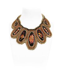 Sveva Collection | Multicolor Velvet Necklace | Lyst