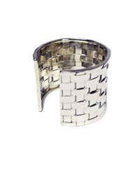 Anndra Neen - Metallic Thatched Cuff - Lyst