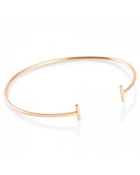 Ginette NY | Metallic Gold Strip Bangle | Lyst