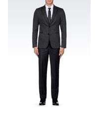 Emporio Armani | Gray Jersey Jacket for Men | Lyst