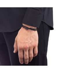 Lulu Frost - Black George Frost Leverage Wrap Bracelet for Men - Lyst