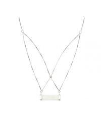 Maniamania | Metallic Muse Sterling Silver Necklace | Lyst