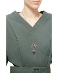 Bochic | Multicolor Ornate Diamond Necklace | Lyst