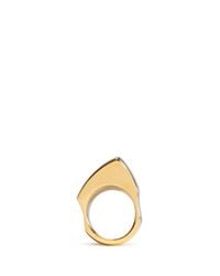 Maiyet | Metallic Triangular Sculpt Ring | Lyst