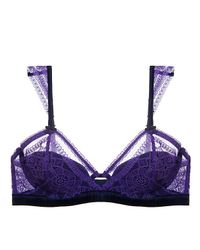 Heidi klum intimates Bondi Fantasy Contour Balconnet Bra in Purple | Lyst